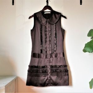 Brown Silk Jenny Han Tunic/Dress